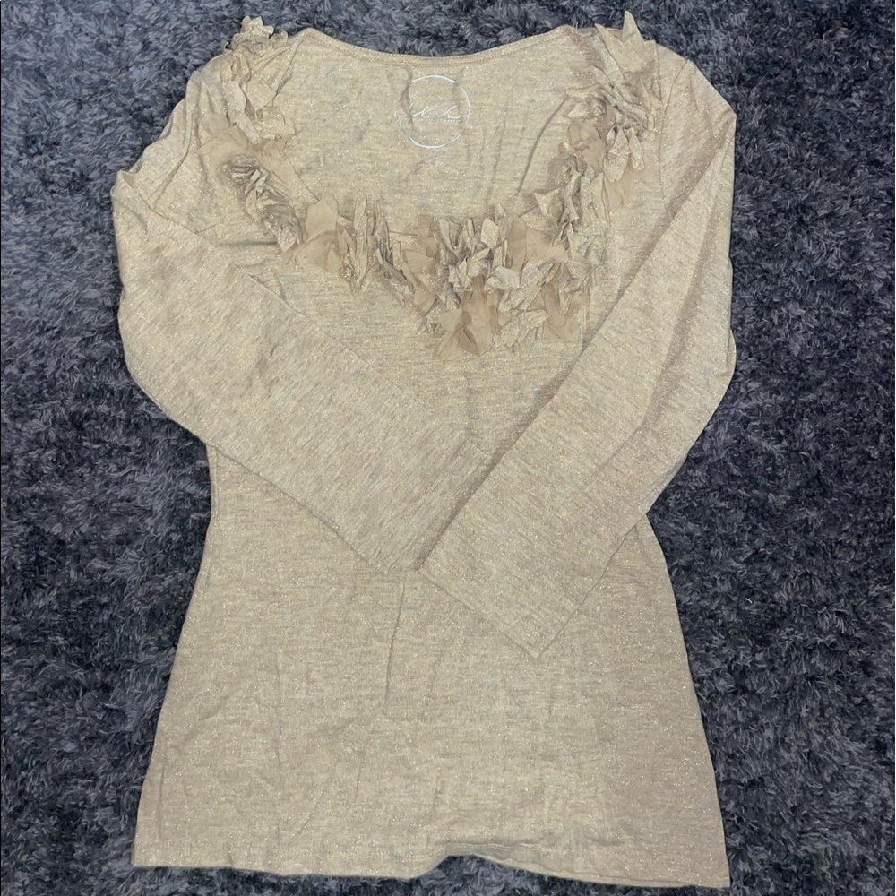 INC- Women’s Gold Blouse
